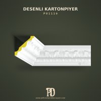 P81116 Desenli Kartonpiyer