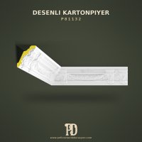 P81132 Desenli Kartonpiyer