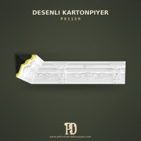 P81159 Desenli Kartonpiyer