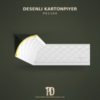 P81166 Desenli Kartonpiyer