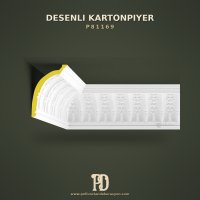 P81169 Desenli Kartonpiyer