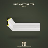 P81321 Düz Kartonpiyer