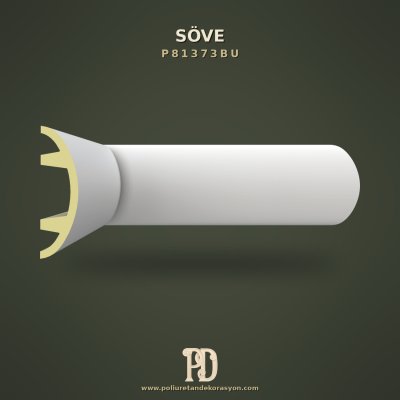 Poliüretan Düz Hatlı Pencere ve Kapı Sövesi 5x16 cm