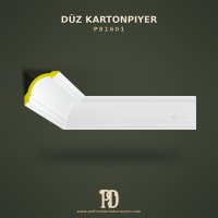 P81601 Düz Kartonpiyer
