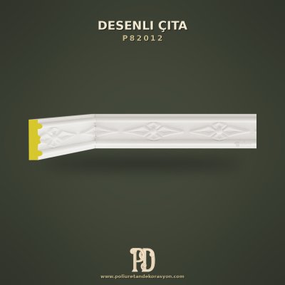 Poliüretan Duvar Çıtası Baklava Desenli 16x47 mm