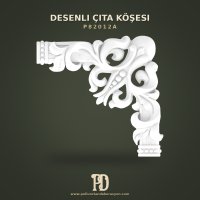P82012A Desenli Çıta köşesi