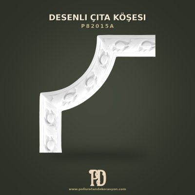 Poliüretan Çıta Köşesi Klasik Desenli 24x24 cm