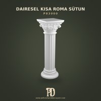 P83000 Dairesel Kısa Roma Sütun