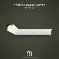 P83091A Desenli Kartonpiyer