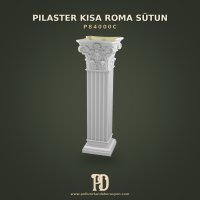P84000C Pilaster Kısa Roma Sütun