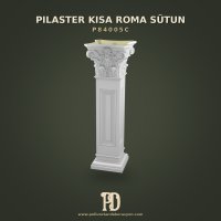 P84005C Pilaster Kısa Roma Sütun