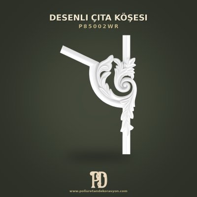 Poliüretan Çıta Köşesi Desenli 39x25x2 cm