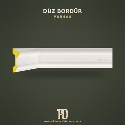 Poliüretan Düz Bordür ve Duvar Profili 3x10 cm