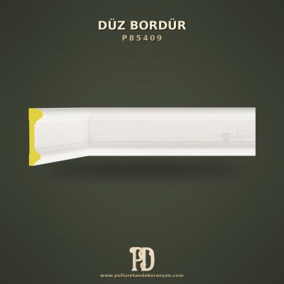 Poliüretan Düz Bordür ve Kat Silmesi 2x10 cm