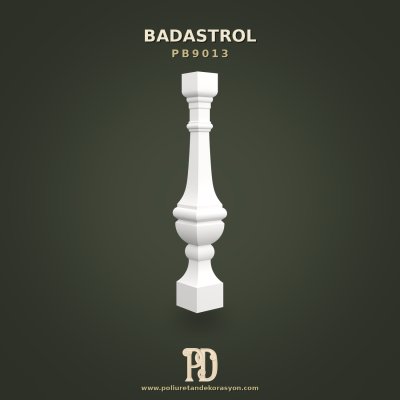 Poliüretan Dekoratif Klasik Merdiven Badastrol Korkuluk 15x90 cm