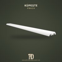Poliüretan Dekoratif Düz Yüzeyli Küpeşte Profili 20x240x5 cm