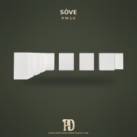 Düz Söve Modeli + Yalın ve Çağdaş Form + 50x85x100 mm