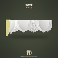 Motifli Pencere ve Kapı Söve Modeli + Oval Kemer Detaylı + 102x1200x366 mm